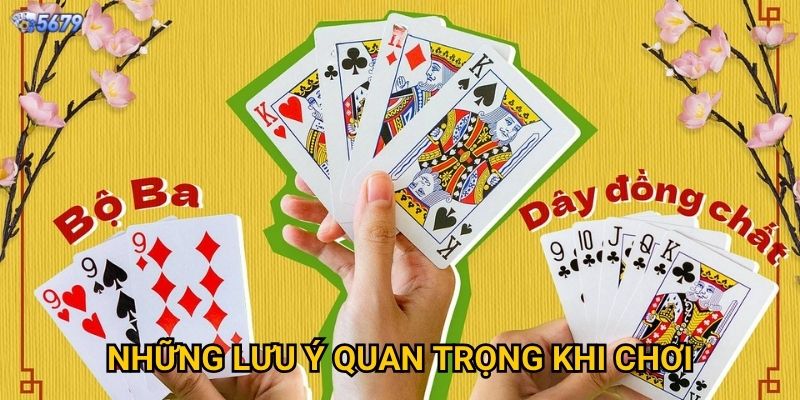 Luật tiến lên miền nam chuẩn tại 5679 có gì đặc biệt? 3 Những lưu ý quan trọng khi chơi